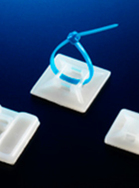 KSS凯士士吸盘扎带固定件 HC-101S-S2自 粘式配线固定座 100只/包