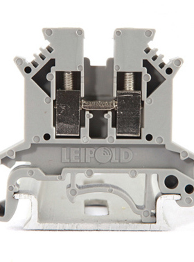 上海LEIPOLE JUK2.5N UK2.5N 灰色接线端子排 厂家直销