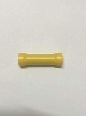 源利双头连接BF5.5预绝缘中间连接管2.6-6.6平方黄色100只紫铜鼻