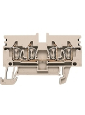 ZDU 2.5N/4AN全新正品魏德米勒弹片接线端子1933740000