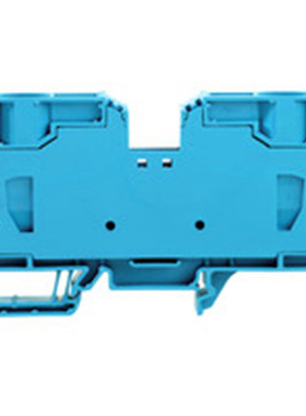 ZDU 35 BL 正品魏德米勒蓝色弹簧端子 弹片接线端子 1739630000