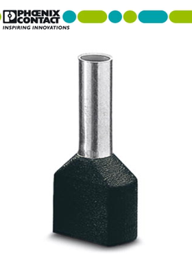 AI-TWIN2*1.5-8BK 菲尼克斯双线管状预绝缘端头欧式3200823黑色