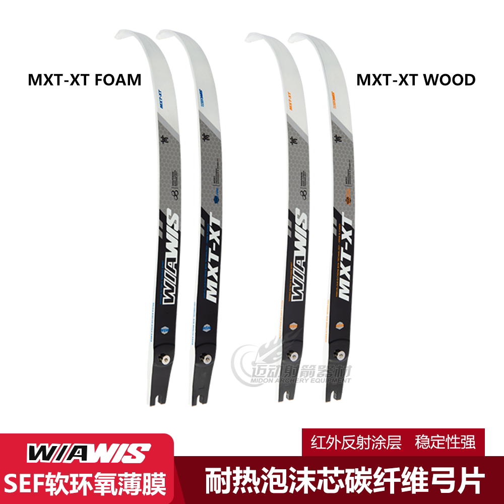WIAWIS新款碳素弓片泡沫芯射箭