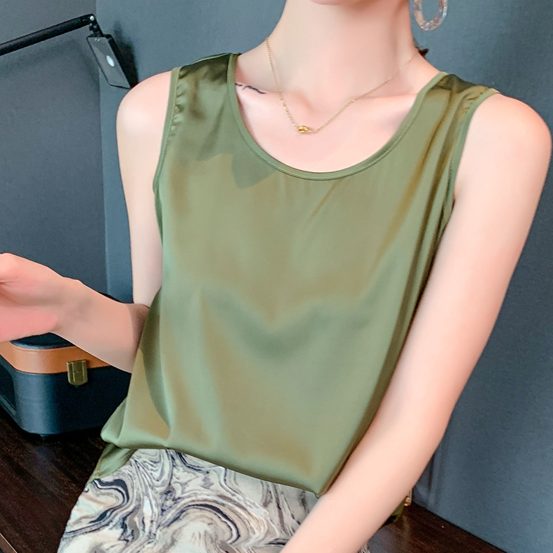 独特漂亮减龄款轻奢吊带女款2025夏季新款高级感修身外穿上衣背心