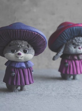 Xcl Toys | 现货 VAPOUR PARK x 双手牌 蘑菇栗鼠 蘑菇兔 盲袋款