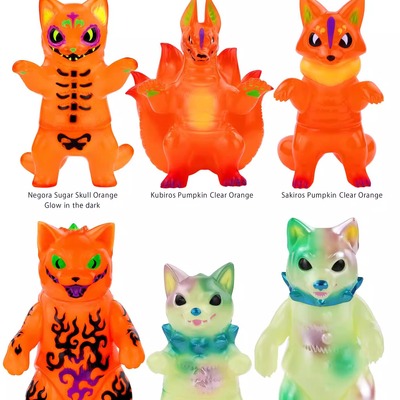 sofubi | 小夏屋 konatsuya 猫吉拉 大王猫 柴犬 大王柴犬 万圣节