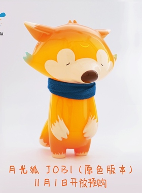 潮流玩具 | 潮玩 | 香港设计师 OKLUNA JOBI THE MOON FOX 月光狐