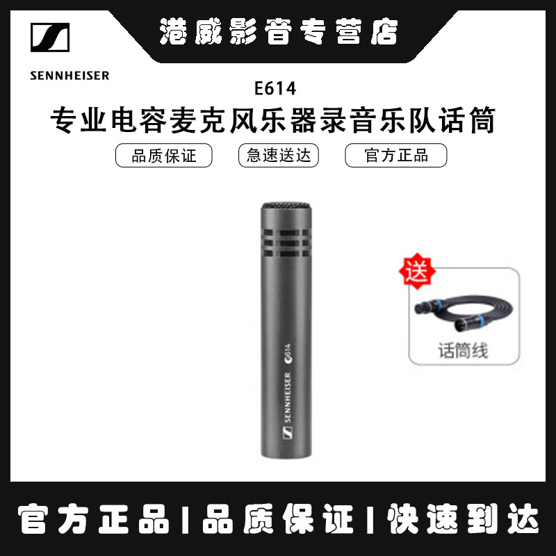 SENNHEISER/森海塞尔 E614有线乐器麦克风  正品行货 影音电器 麦克风/话筒 原图主图