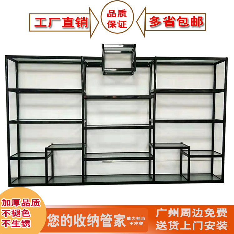 订制直播精品鞋架包包收纳架礼品鲜花展示架多层简易简约组合货架