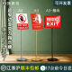 展示牌立式 立牌指示牌A3A4指引牌亚克力导向牌商场告示落地广告牌