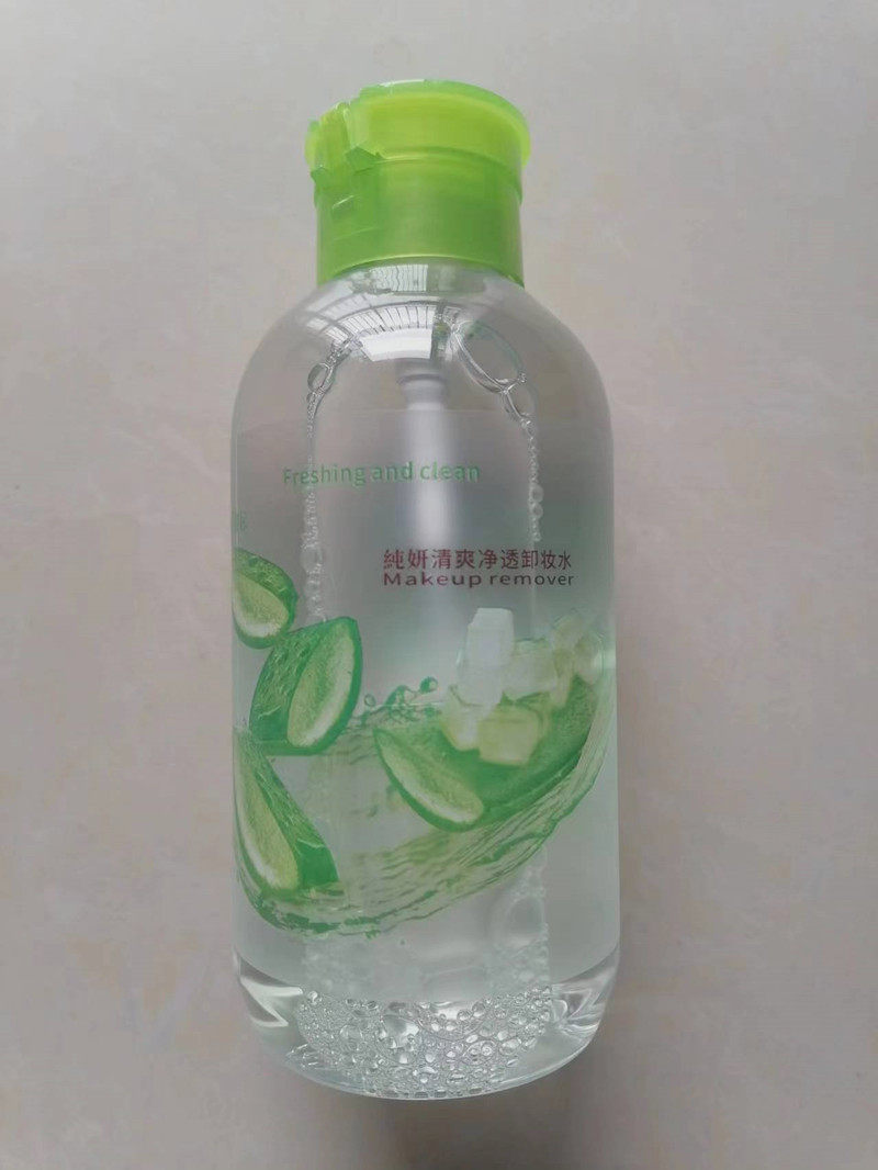 正品纯妍芦荟清爽洁净玫瑰净透卸妆水500ML清爽清洁温和