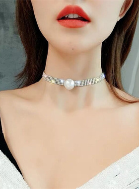 短款简约锁骨链项链脖子饰品