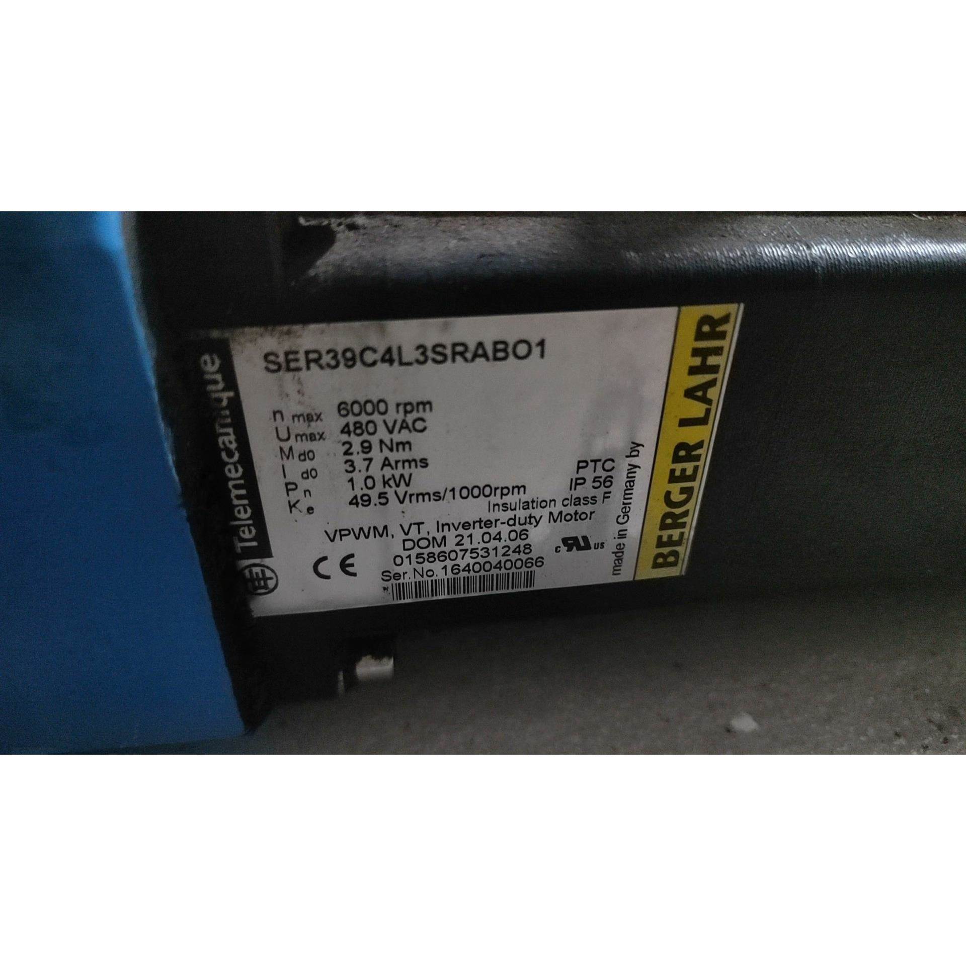 非标价德国BERGER LAHR 百格拉 电机SER39C4L3S议价