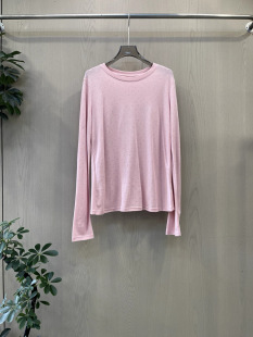 百搭圆领亮钻纯色长袖 时尚 上衣8788 新款 瑞瑞欧货2026年春季