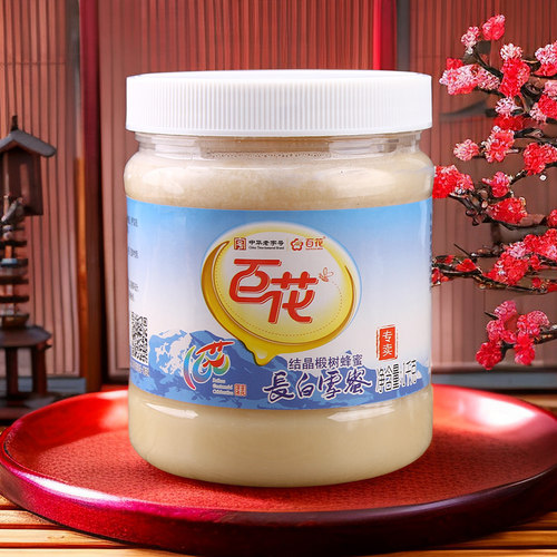 长白雪蜜百花雪蜜蜂蜜椴树