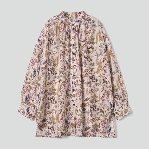 FAFAMOON 丝绵印花轻盈衬衣 FFM26BST062M