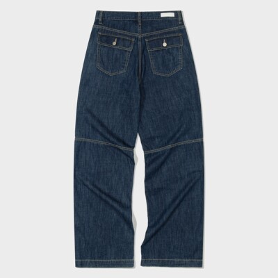 【官方正品】LOWCLASSIC 轻盈宽松牛仔裤高腰显瘦复古直筒长裤