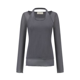 SW26SS1T20C3S 挂脖两件套上衣 SWAYING KNIT