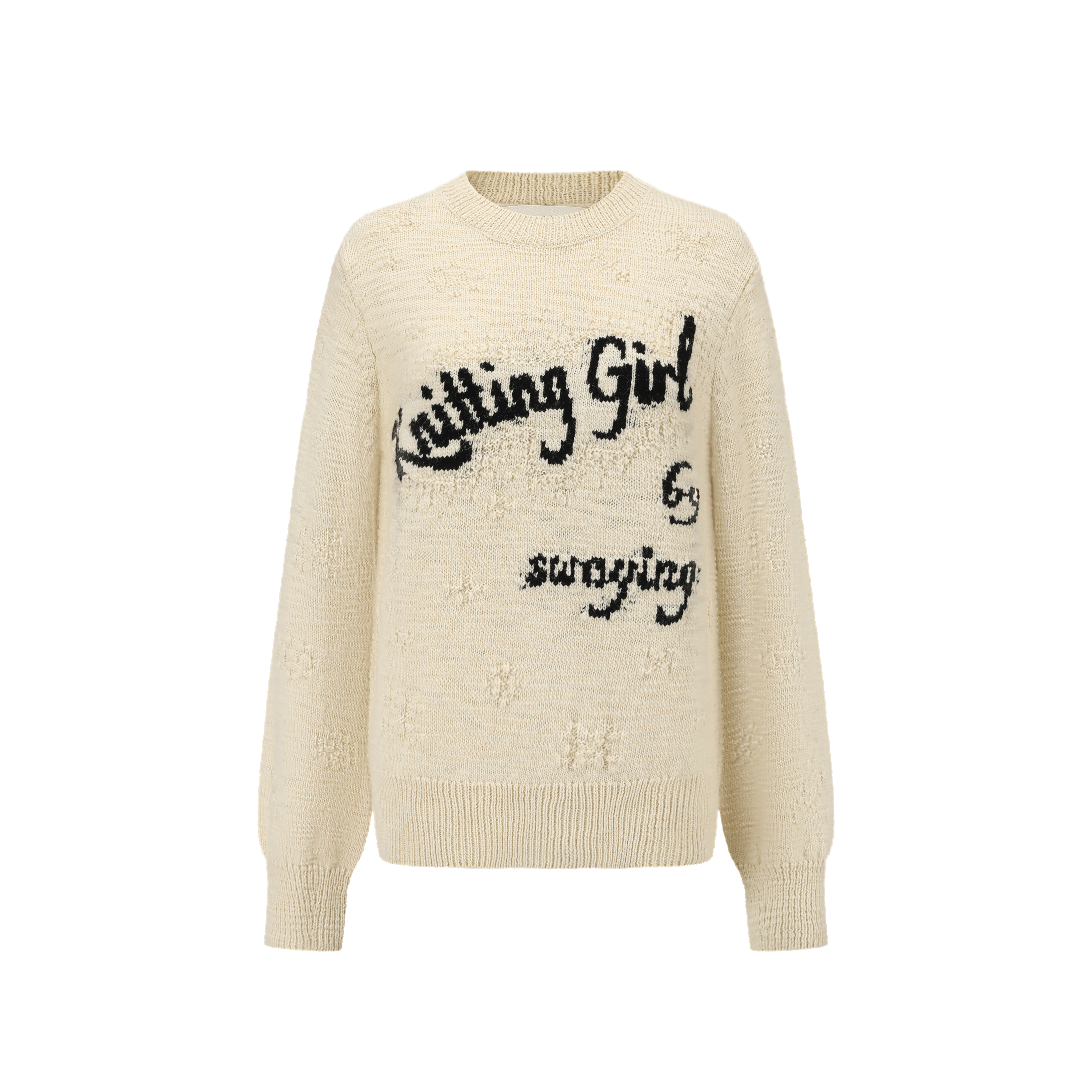 SWAYING/KNIT 针织女孩提花毛衣 SW25AW1T21C