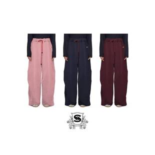 桑蚕丝羊绒摇粒绒加绒休闲裤 SELALA OITMMTIO