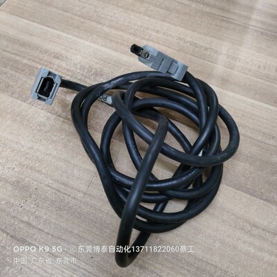 1394-6P安川松下台达 公母线SM-6P SM-6E编码器插头 镀金头 线2米