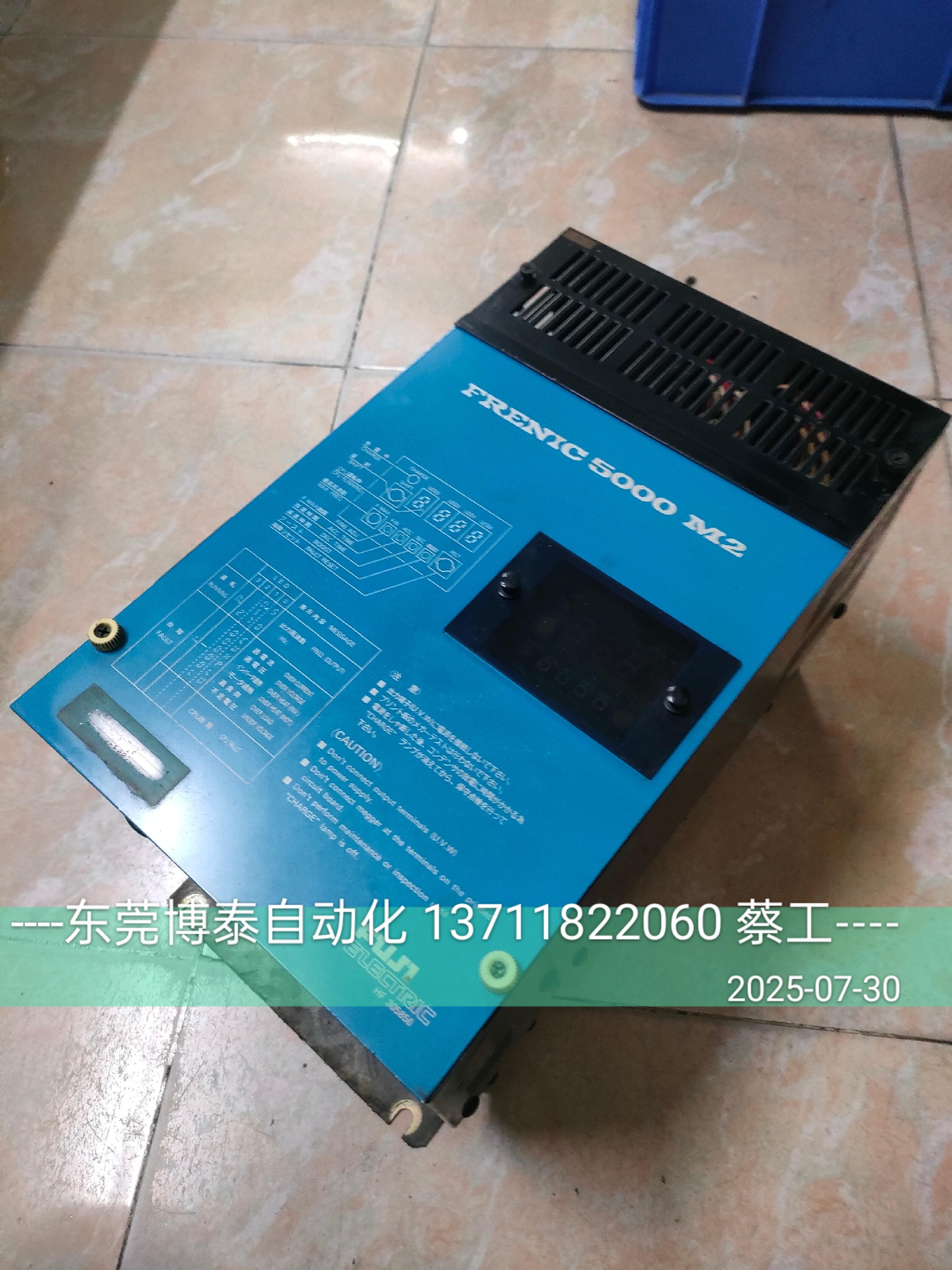 销售日本变频器 FMD-3AC-21 数控车床主轴驱动器 原装拆机包好 议