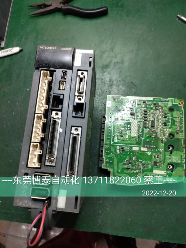 电脑锣CNC刀塔伺服驱动器维修 刀库刀架MR-J3-60A-RJ070 AL.E9 10