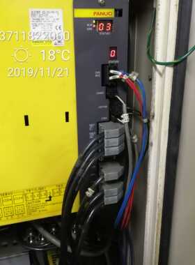 发那科FANUC A06B-6164-H364 维修SV0603（B） 逆变器IPM报警过热