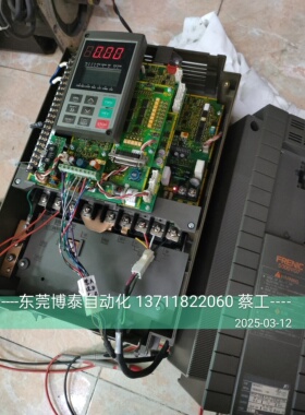 东莞数控维修FRN15VG7-2 FRN117VG7-2 FRN007M3-21 变频器维修CNC