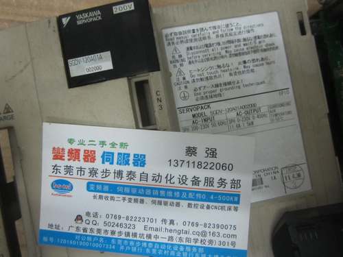 安川伺服驱动器维修 1.5KW 机床伺服 SGDV-120A01A  PM50RL1C060