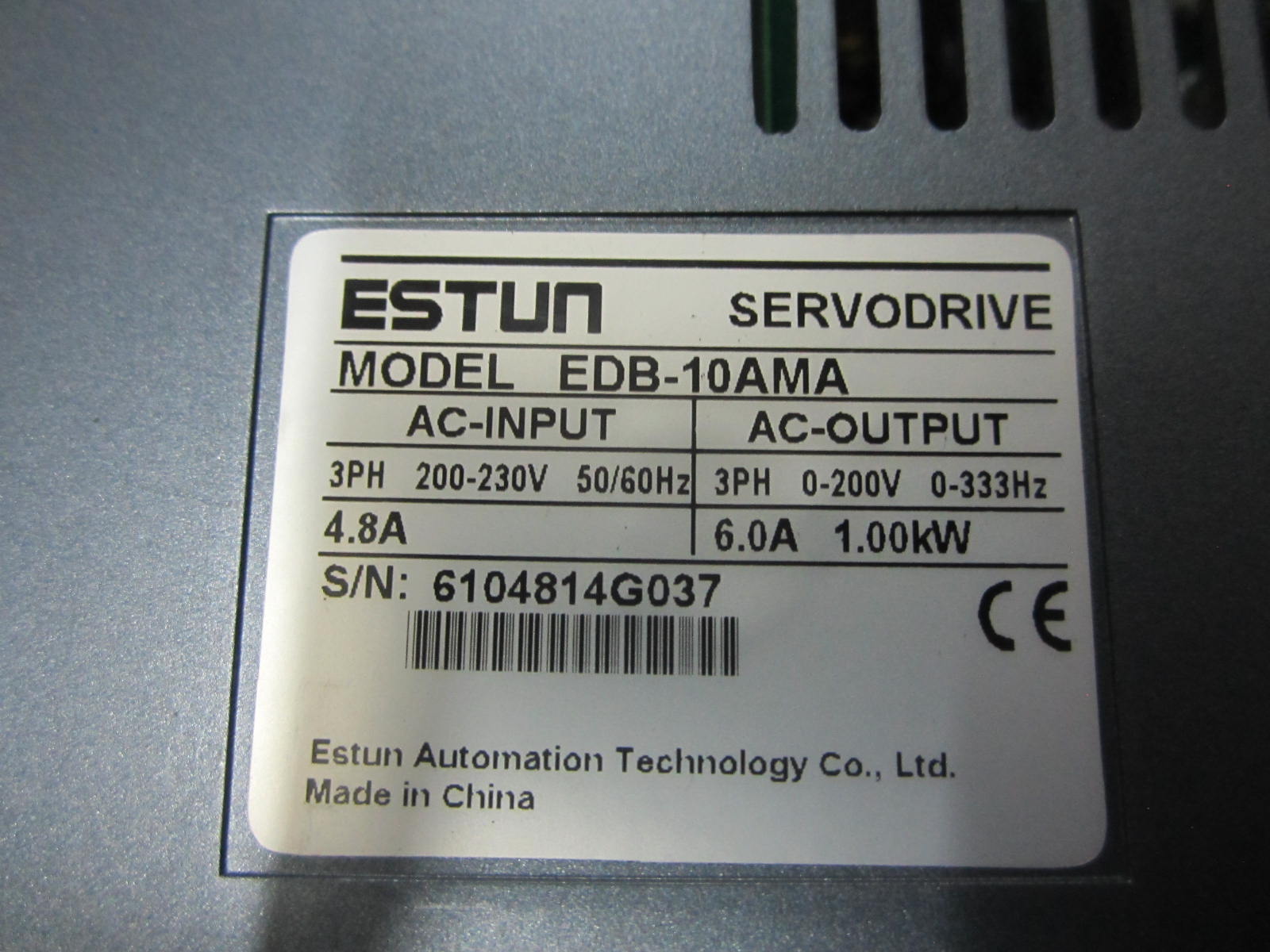 ESTUN Eston Servo amplifier EDB-10AMA EDB-10APA EDB-10APA-H bargainingin the 3C Digital Accessories, Electronic components market ,  IC IC/Motor , Amplifier  category - from Buy2taobao.com to provide professional Taobao agent buy service