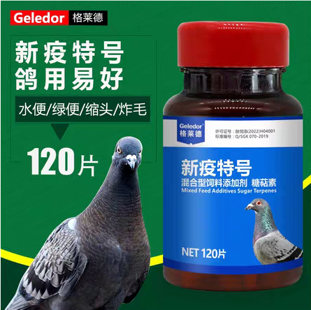 格莱德新役特号鸽新城疫鸽瘟拉稀绿便腹泻调理常见病非鸽药鸽子药