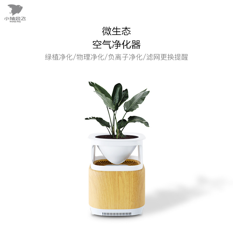 空气净化器负离子净化香薰消除异味植物家用北欧简约杀菌除尘氧吧
