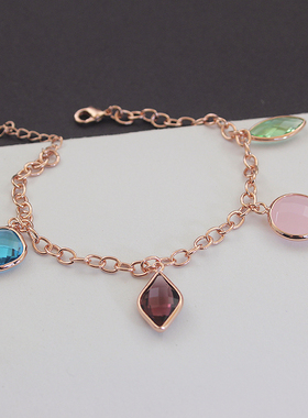 小众ins轻奢森系水晶日韩风手链