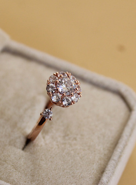 其它女合金韩版时来运转戒指