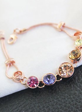 其他女合金水晶民族风气质手链