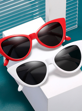 男女猫眼墨镜复古眼镜