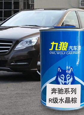 九狼汽车漆奔成品驰改色全车R级漆SLC水晶棕金色依银色级炽夏黄色