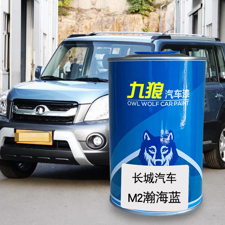 九狼汽车漆长成品城漆原厂漆修理厂M2瀚海蓝M1宇宙蓝时尚橙星光银