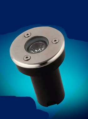 led射灯3w地埋灯草坪埋地灯庭院地灯开孔6070mm户外照明防水灯