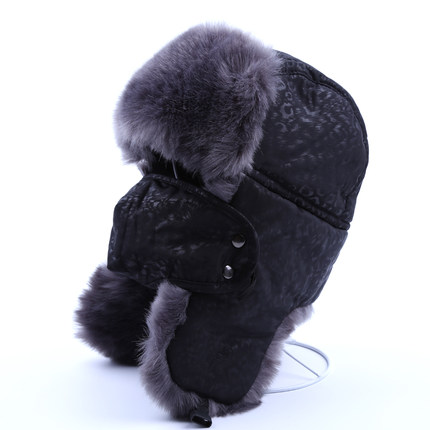 男士冬季雷锋帽棉帽子女冬韩版潮帽子冬天口罩帽加厚保暖护耳帽子