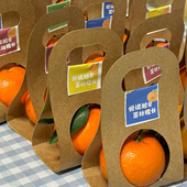 橙子苹果水果包装 盒幼儿园开学礼水果伴手礼年会农产品纸盒礼品