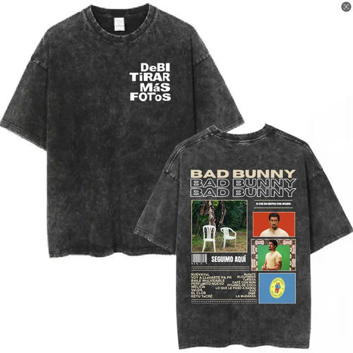 DTMF Debí Tirar Más Fotos Bad Bunny 2025 Album T-shirt