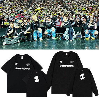 BOYNEXTDOOR2025日巡FM演唱会KNOCK ON周边同款衣服棉长短袖T恤