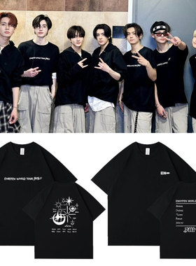 ENHYPEN2024FATEPLUSINUS演唱会周边同款短袖T恤衣服打底衫夏