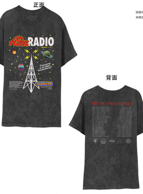 2025 coldplay ALIEN RADIO MUSIC OF THE SPHERES WOR LD TOUR