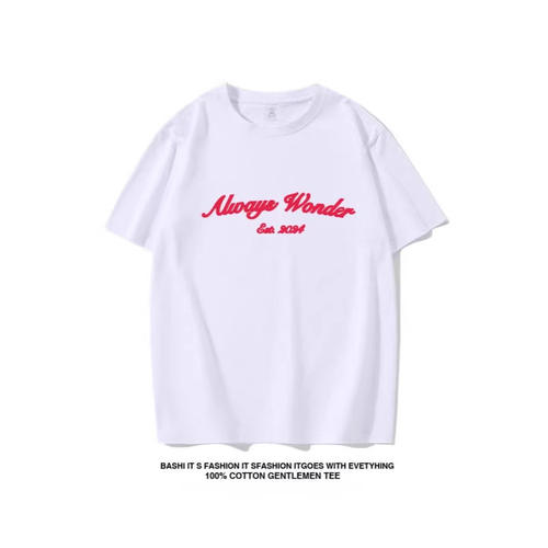 我们的秘密Lingorm邝玲玲同款宽松短袖T恤Always Wonder上衣