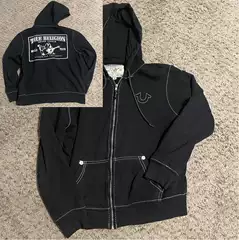 True religion Hoodie Zip-Up Hoodie