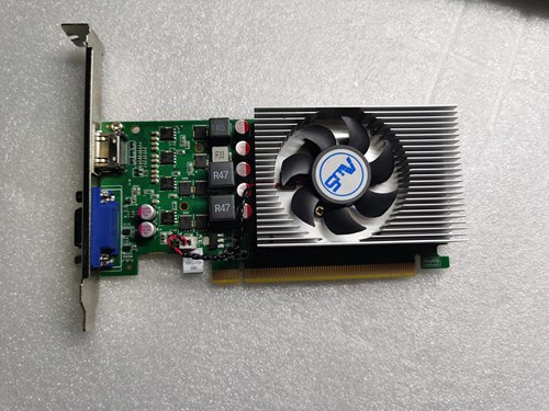 全新RX550/4G 显卡 刀卡 信创显卡 RX550刀卡小机箱4K游戏显卡