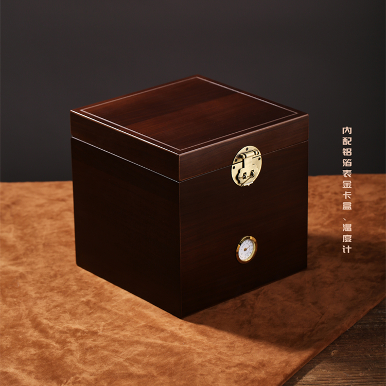 雅致高端烤漆木箱散装白茶牡丹岩茶红茶铁观音通用空礼盒